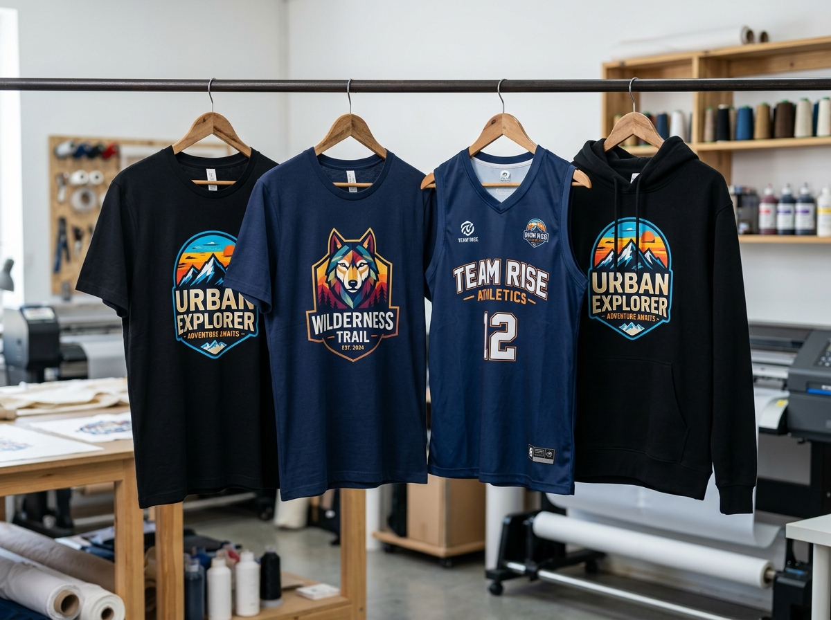 Custom DTF T-Shirts, Hoodies & Team Wear
