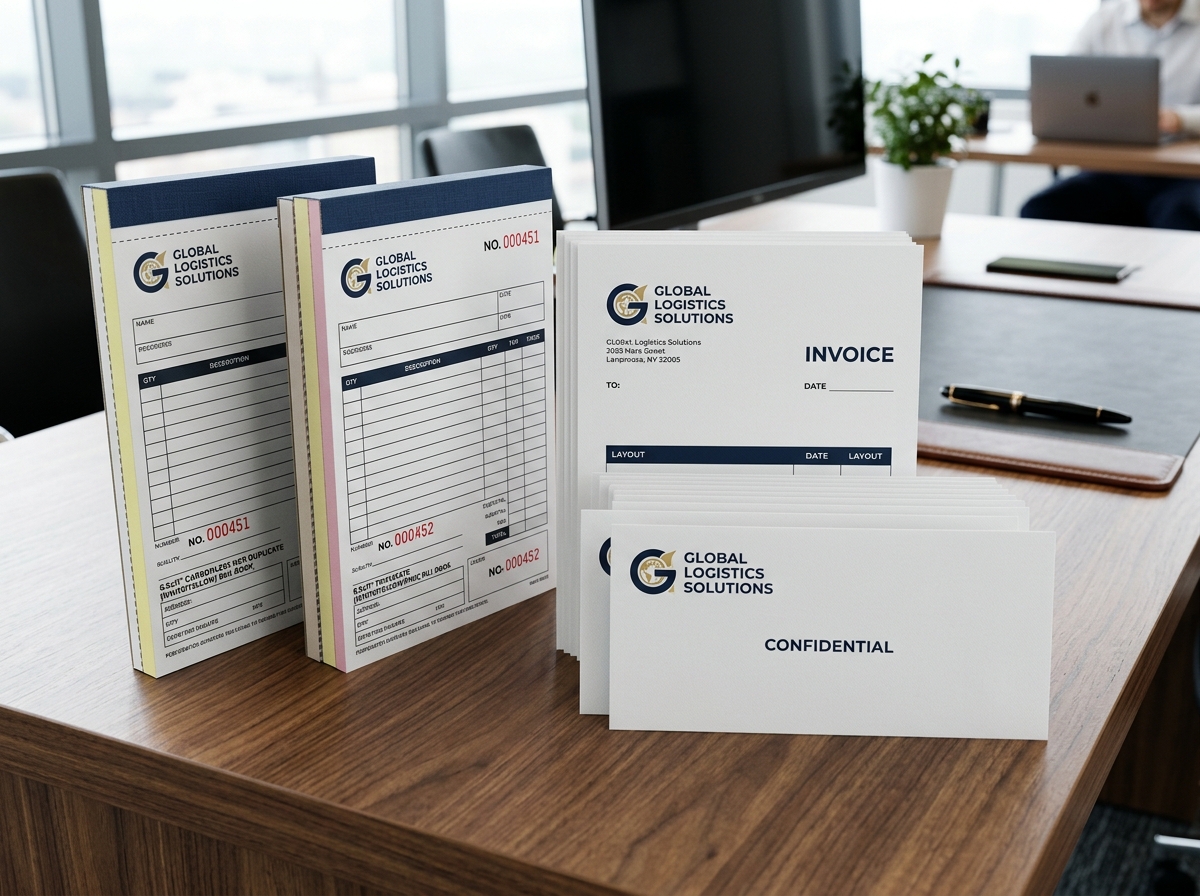 Carbonless NCR Bill Books, Letterheads & Envelopes